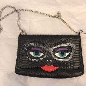 Whimsical leather purse